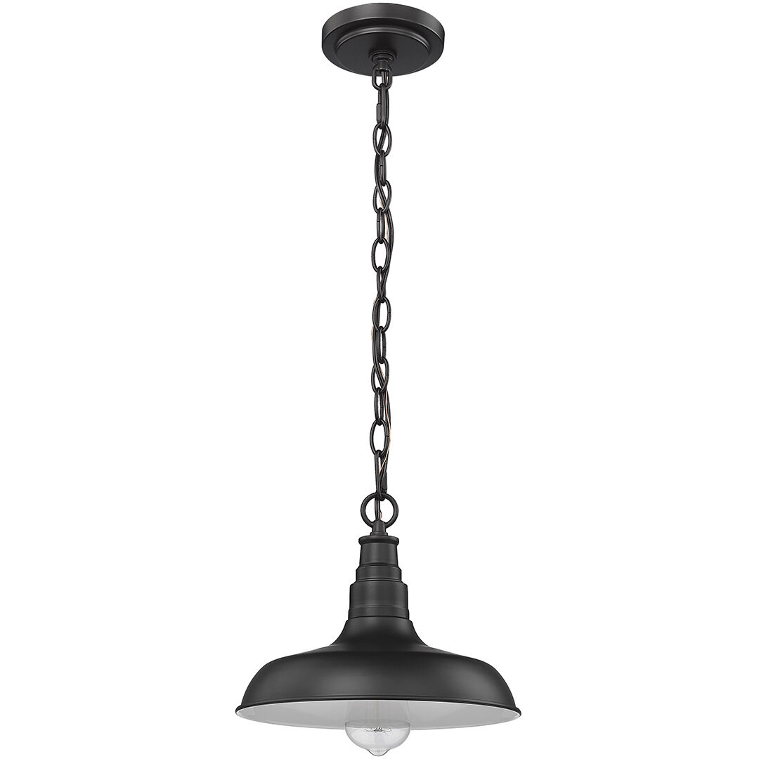Milltown 1 Light 10.68 inch Powder Coated Black Outdoor Hanging Lantern
